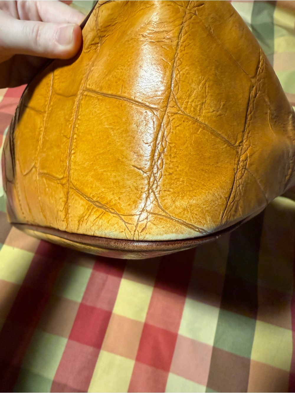 Dooney & Bourke Croc-Embossed Shoulder Bag (Has Callouts) - Picture 8 of 12